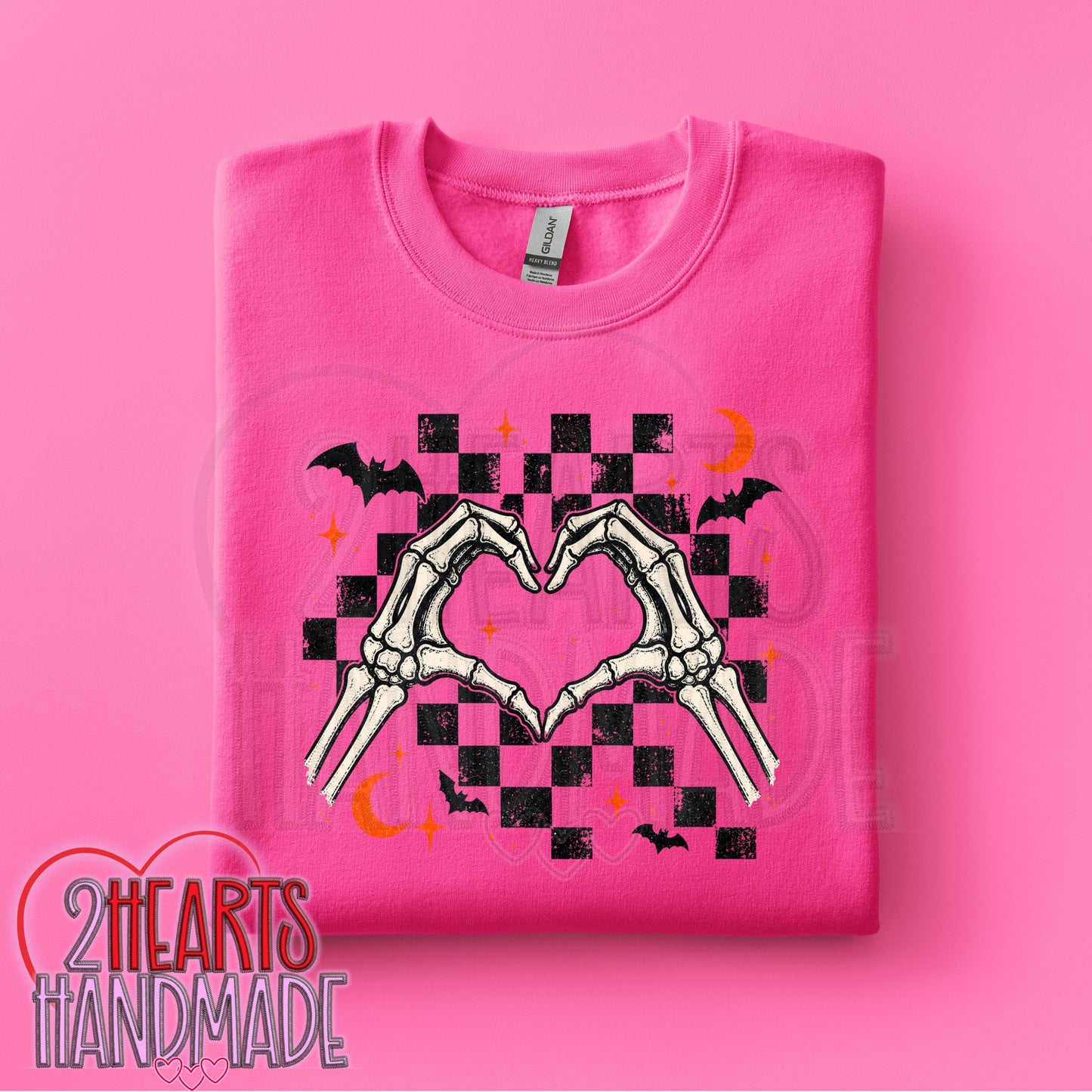 Skelly Heart Hands