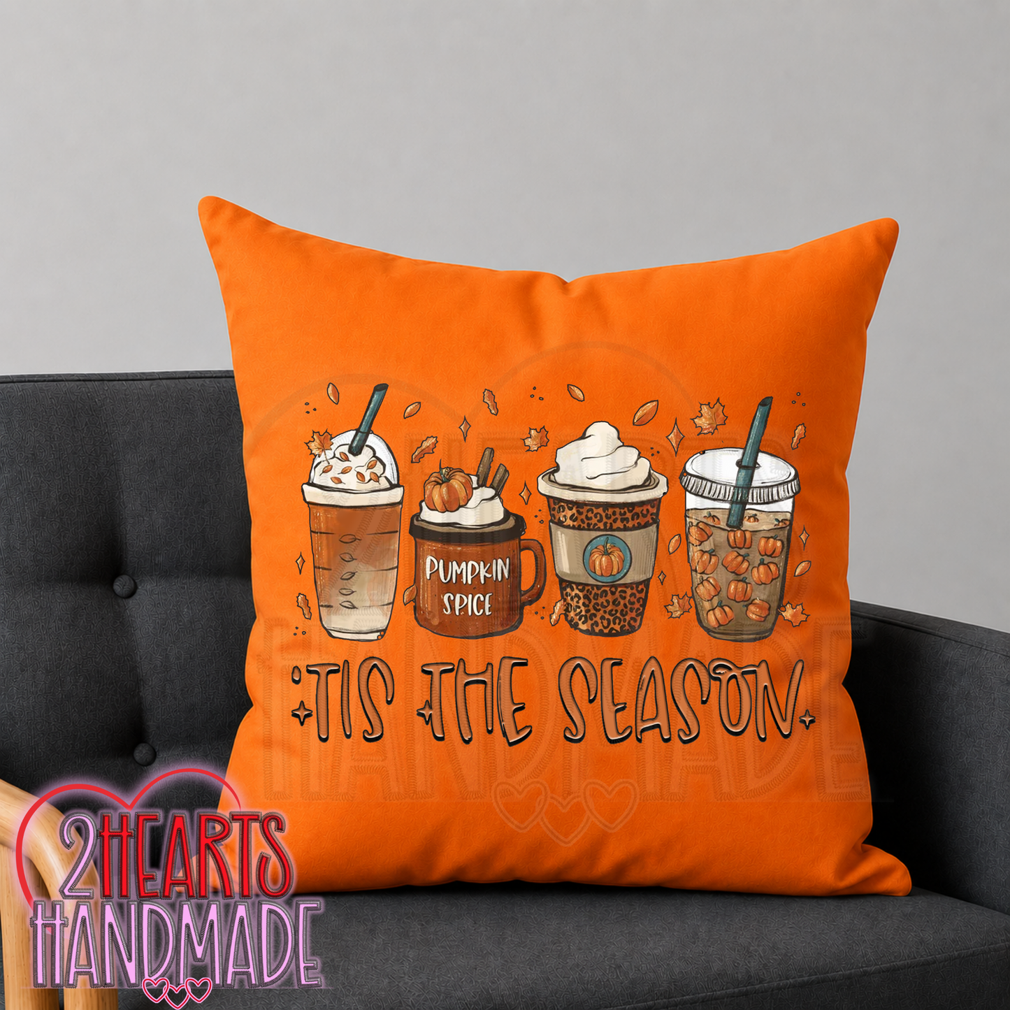 Til The Season Coffees Throw Pillow Cover (Pillow NOT Included)