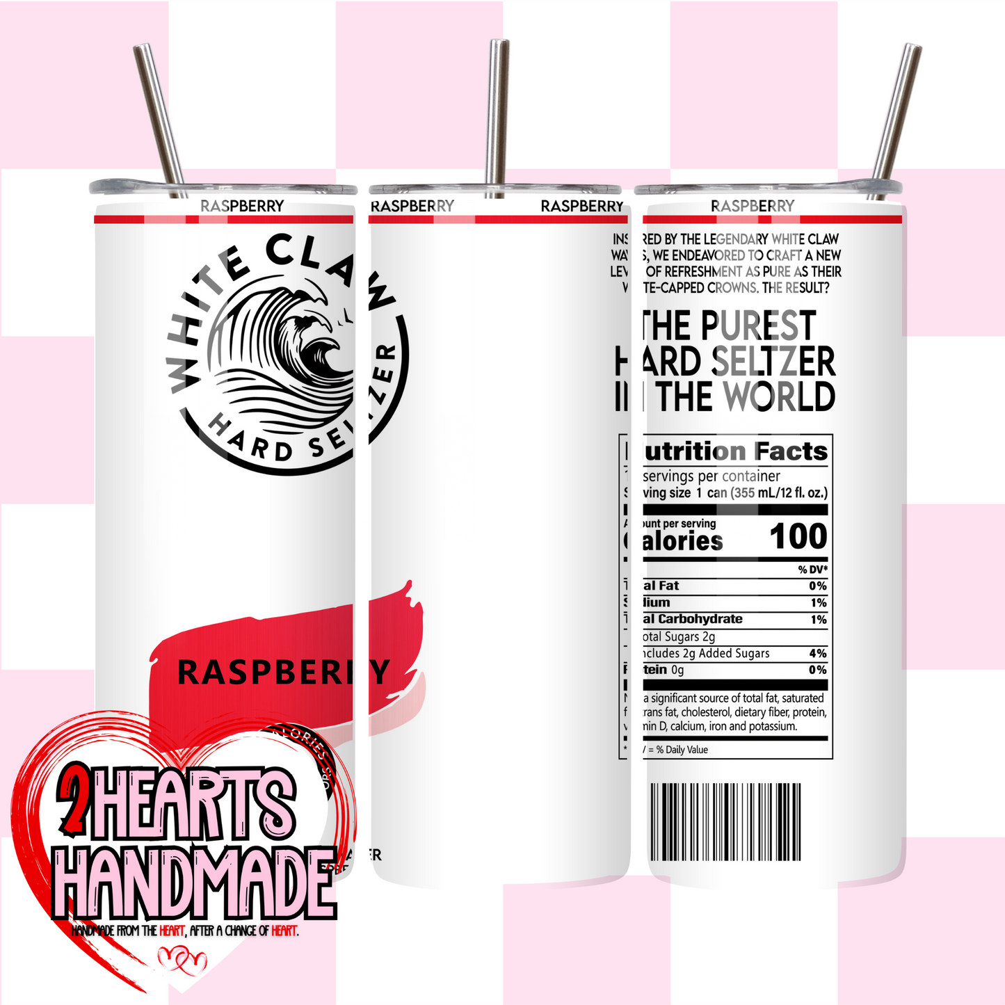 White Claw Can Tumbler