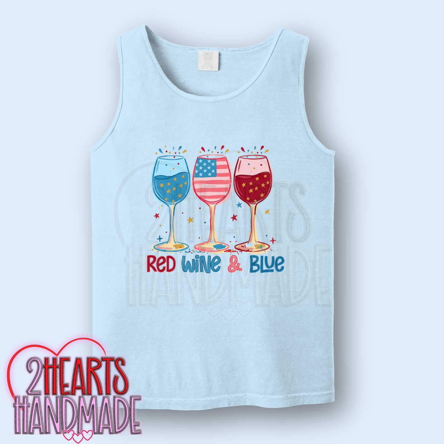 Red, Wine & Blue