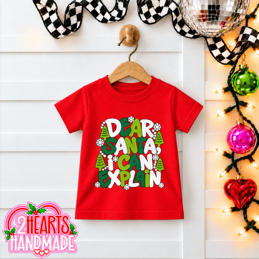 Dear Santa, I Can Explain (Kiddos)