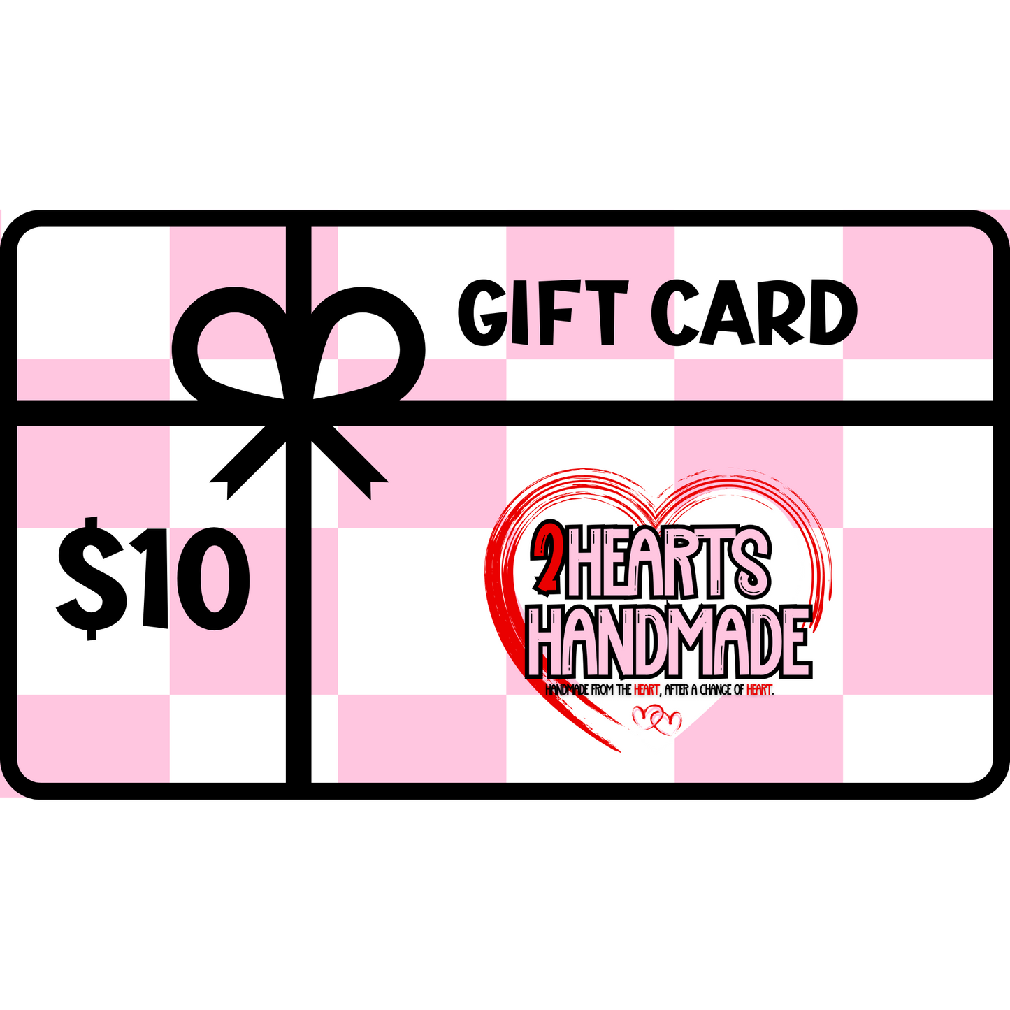 2Hearts Handmade Gift Card