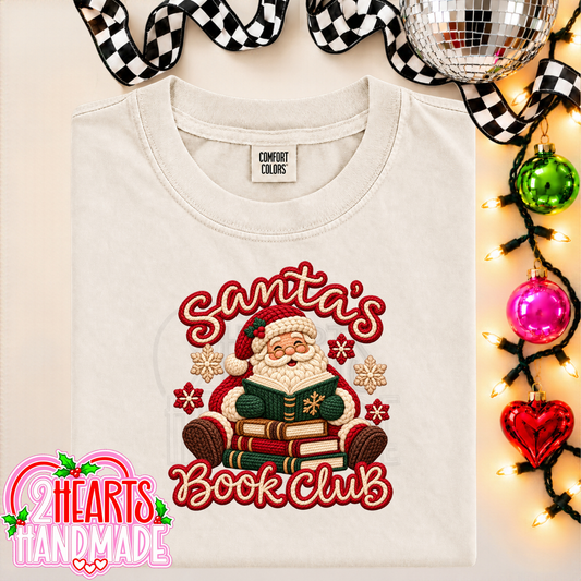 Santa's Book (Faux Crochet)