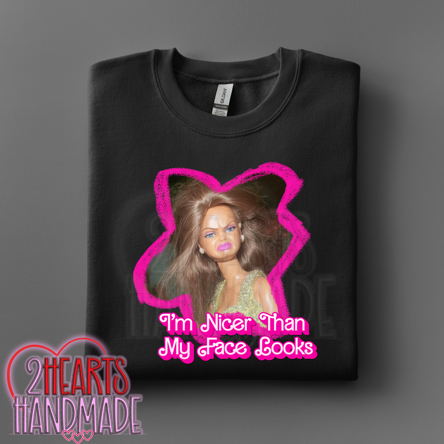 Doll I'm Nicer Than My Face Looks