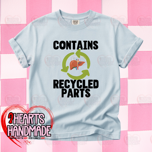 Contains Recycled Parts