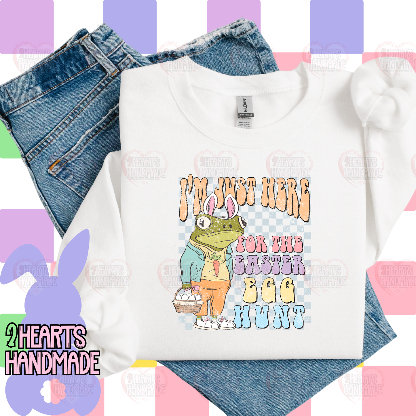 I'm Just Here for the Egg Hunt