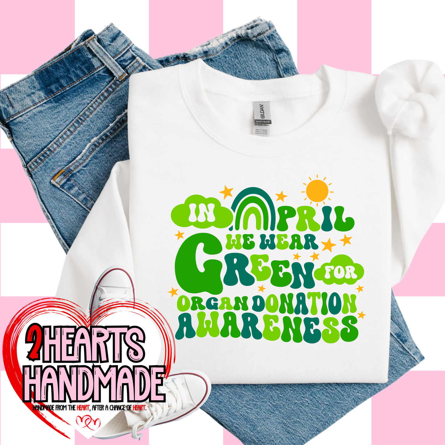 In April We Wear Green for Organ Donation