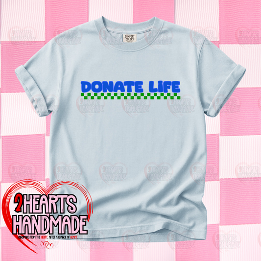 Donate Life Checkers