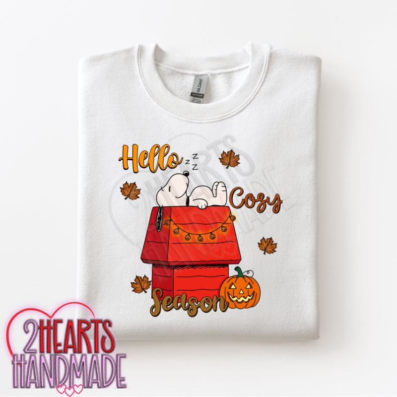 A Dog Who Loves Cozy Season