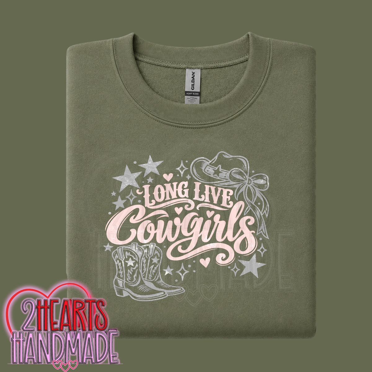 Long Live Cowgirls (Blue & Red)