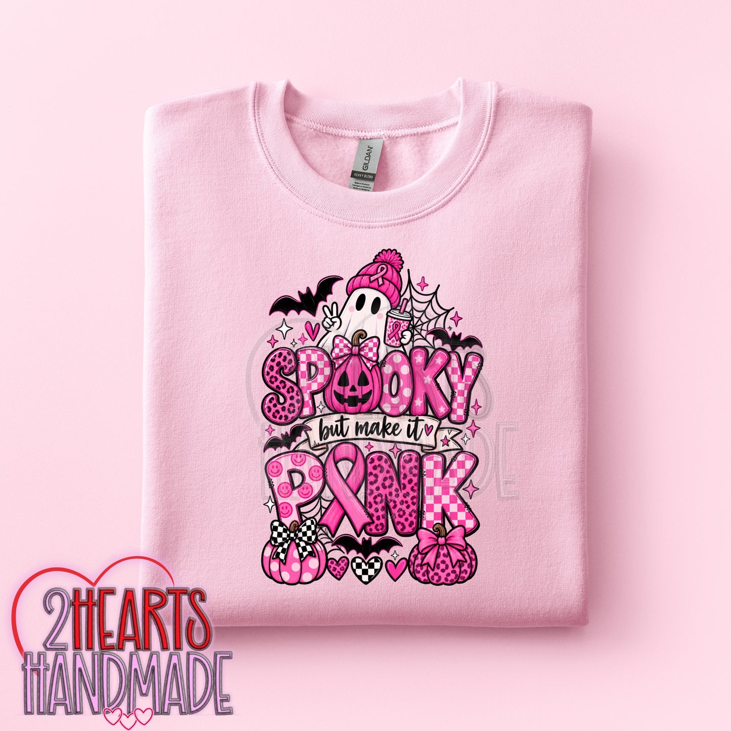 Spooky, But Make It Pink (Breast Cancer Awareness)