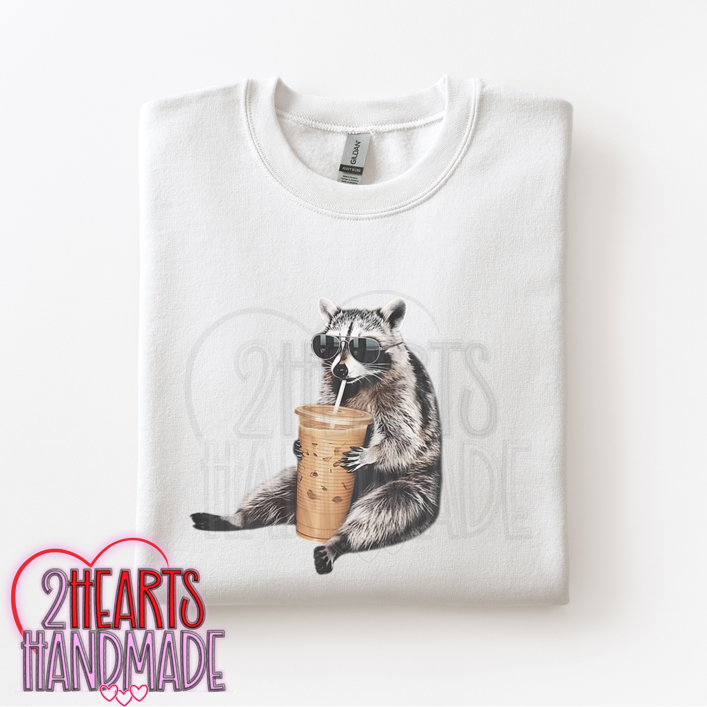 Coffee Loving Raccoon