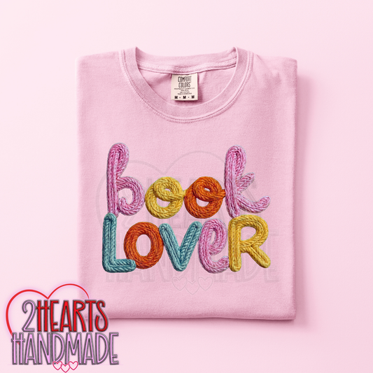 Faux crochet Book Lover