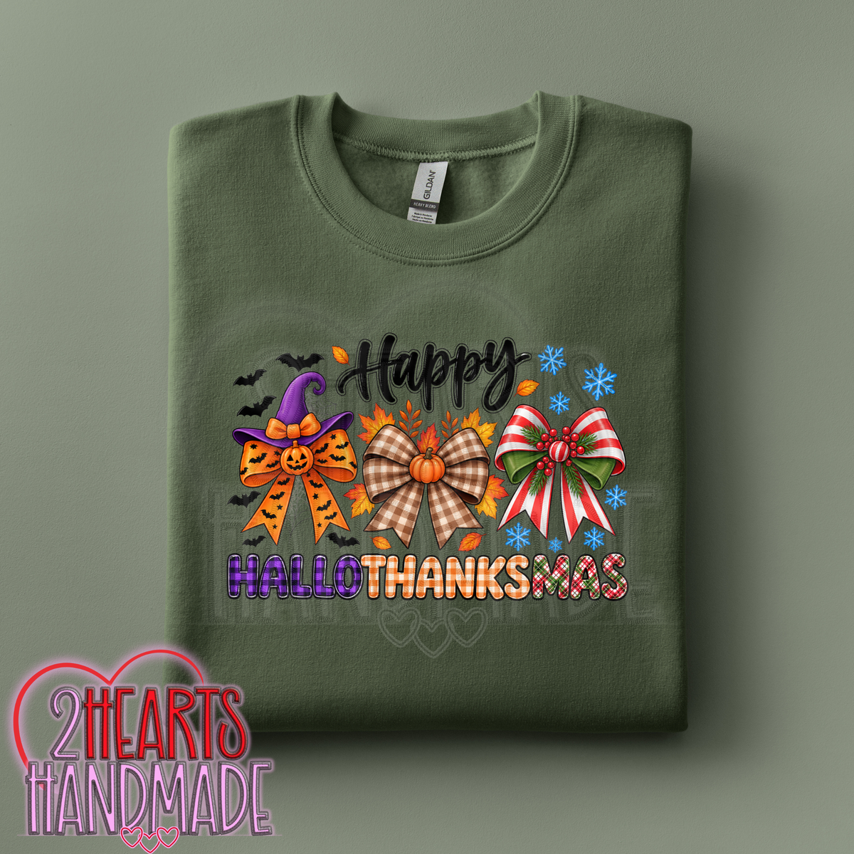 Happy HallowThanksMas Bows