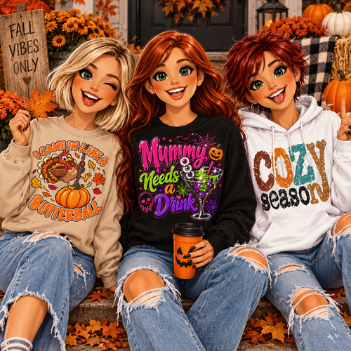 All the Fall Things! Halloween, Thanksgiving and Fall!