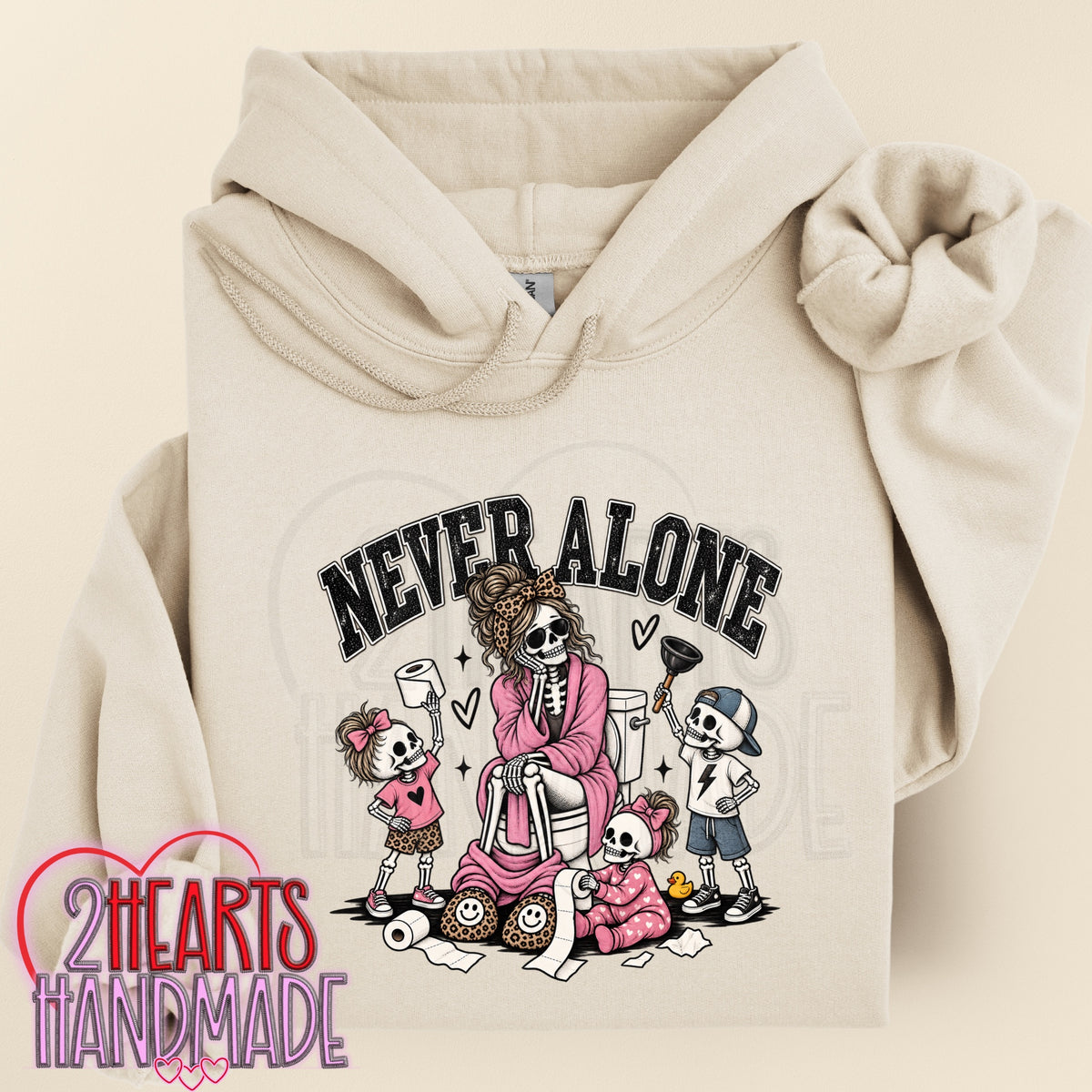 Never Alone Skelly Mom