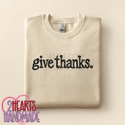 Give Thanks