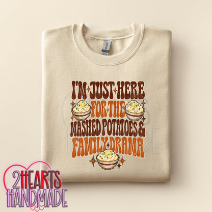 I'm Just Here For the Mashed Potatoes...and Family Drama