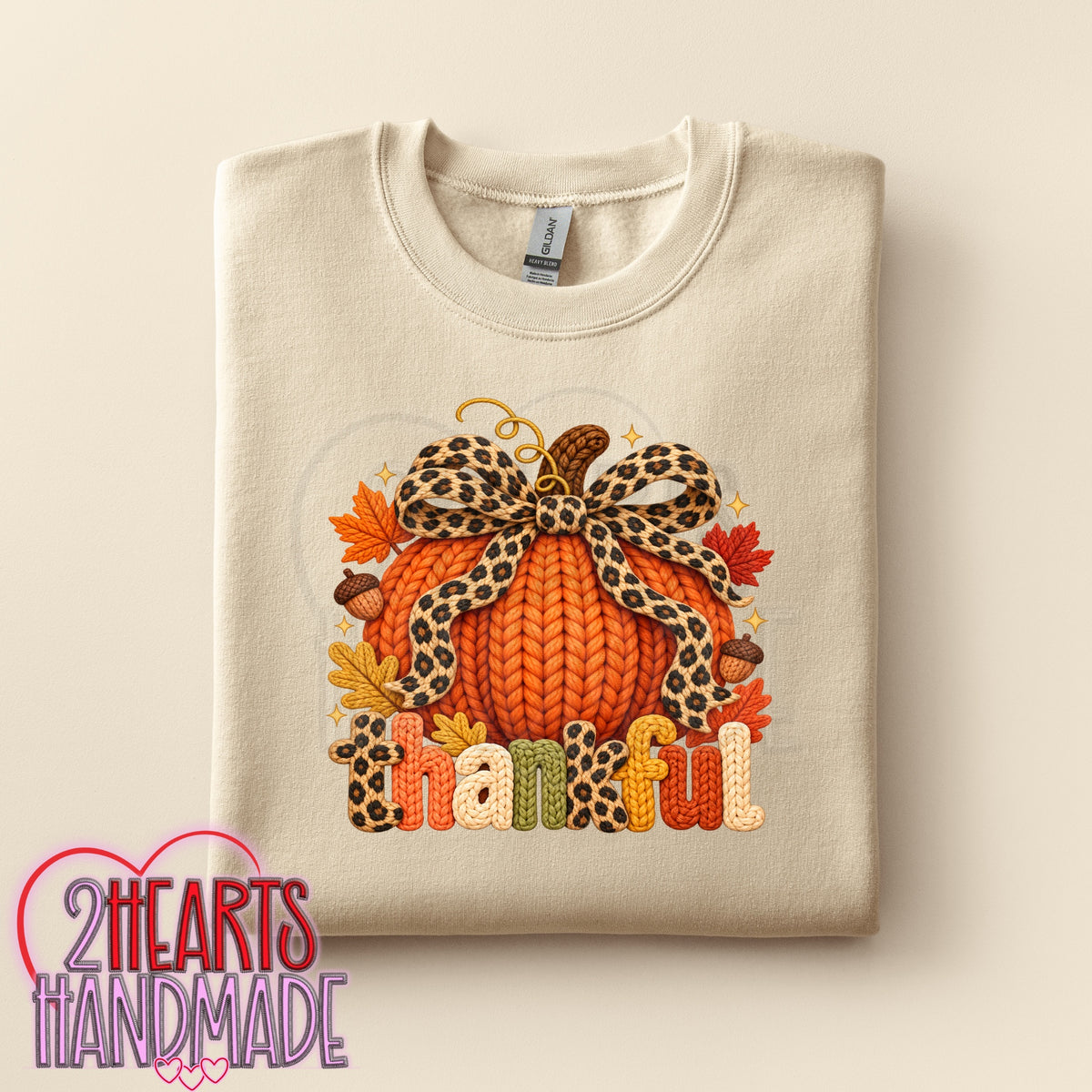 Pumpkin Thankful (Faux Crochet)