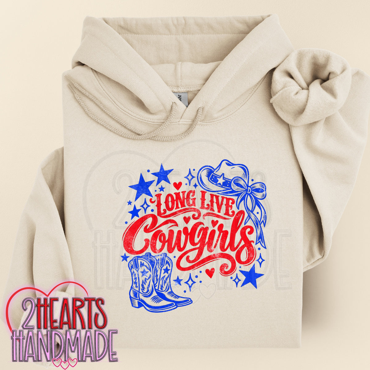 Long Live Cowgirls (Blue & Red)