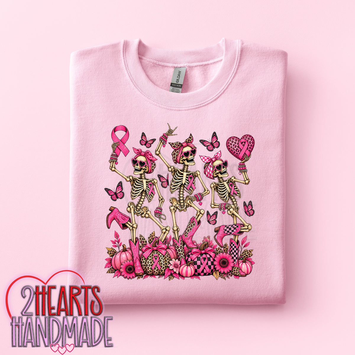 Breast Cancer Awareness: Breast Cancer Skeletons Dancing
