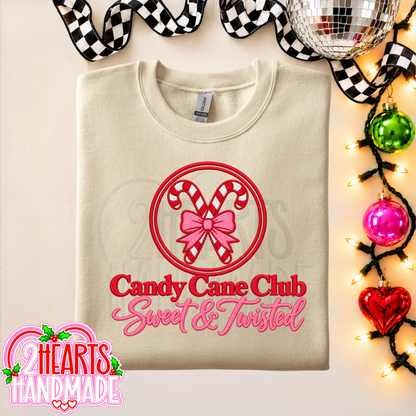 Candy Cane Club (Faux Crochet)