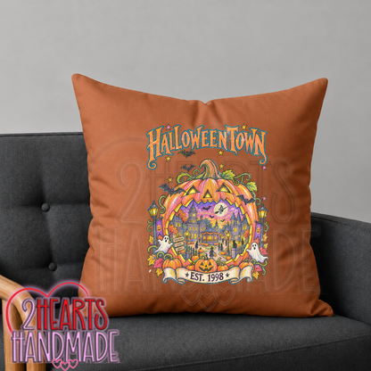 HalloweenTown Throw Pillow Cover (Pillow NOT Included) (Copy)