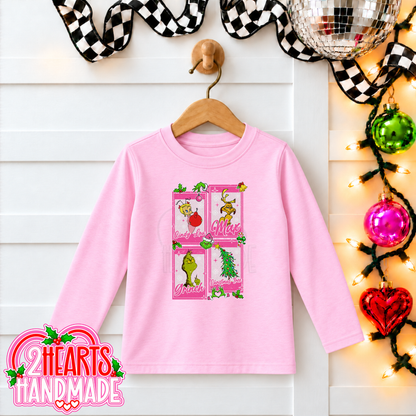 A Very Pink & Green Christmas (Kiddos)