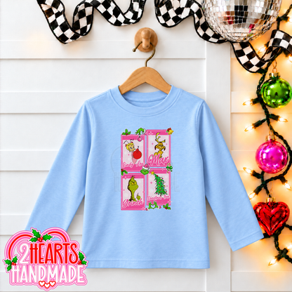 A Very Pink & Green Christmas (Kiddos)