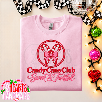 Candy Cane Club (Faux Crochet)