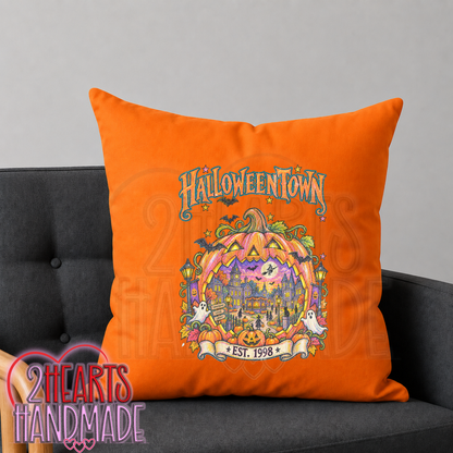 HalloweenTown Throw Pillow Cover (Pillow NOT Included) (Copy)