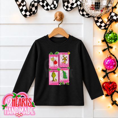 A Very Pink & Green Christmas (Kiddos)