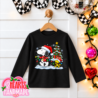 Festive Pup & Bird (Kiddos)