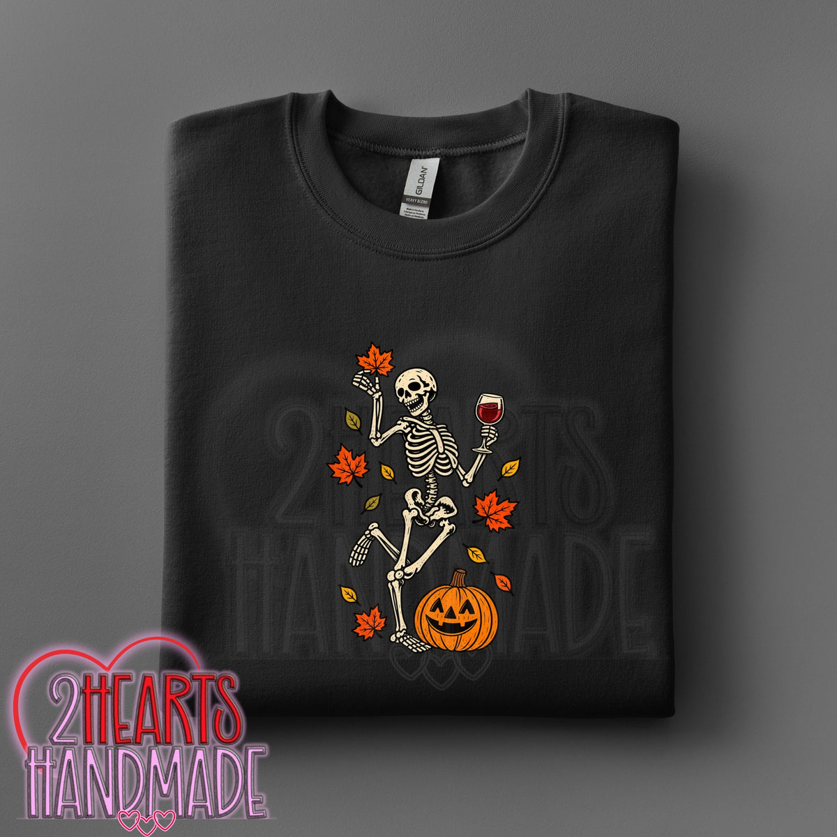 Dancing Skelly with Wine