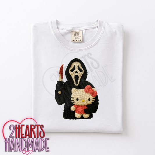 Scream to a Kitty Faux Crochet
