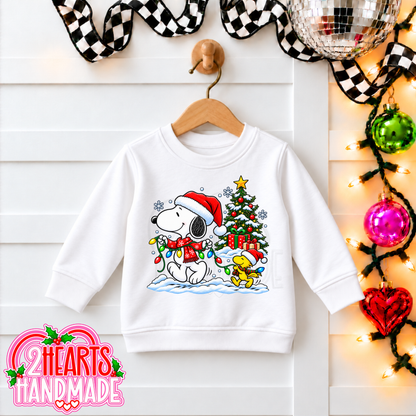 Festive Pup & Bird (Kiddos)
