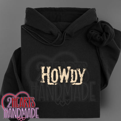Howdy (White Distressed)