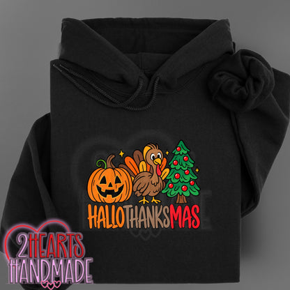 HalloThanksMas (Cartoon Style)