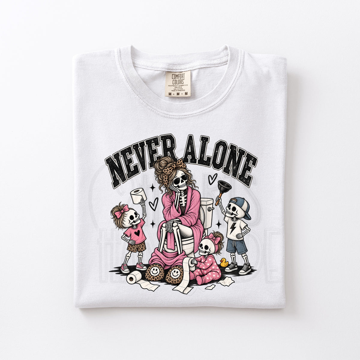 Never Alone Skelly Mom