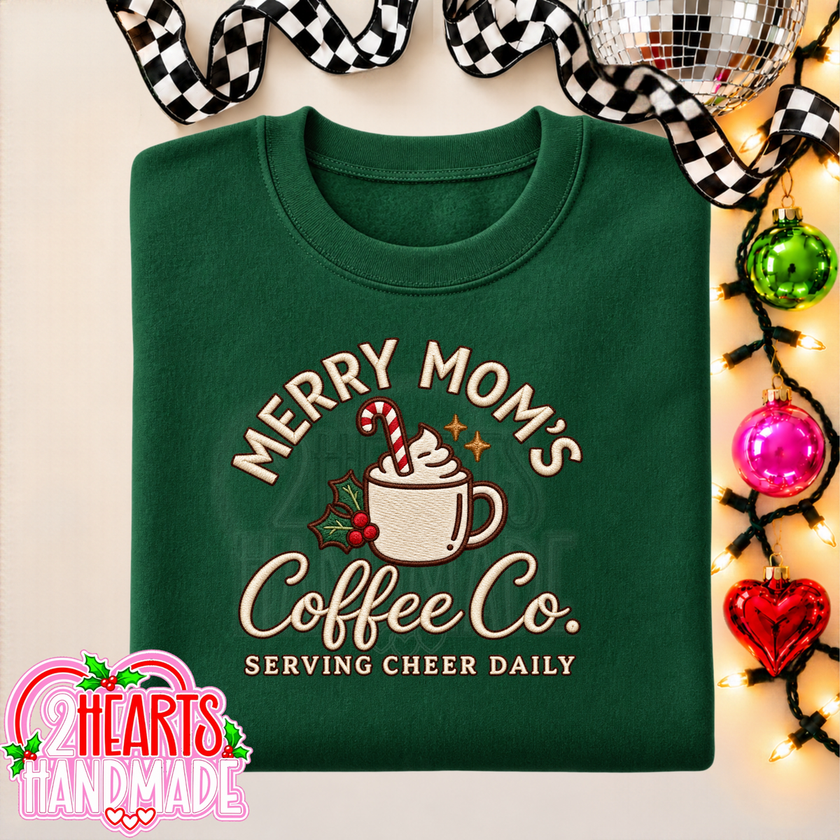 Merry Mom's Coffee Co. (Faux Crochet)