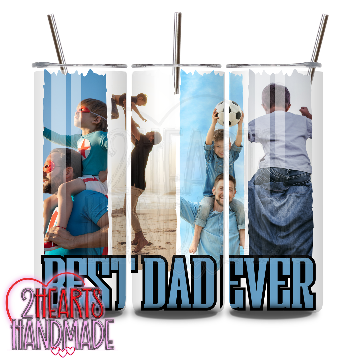Best Dad Ever Photo Tumbler