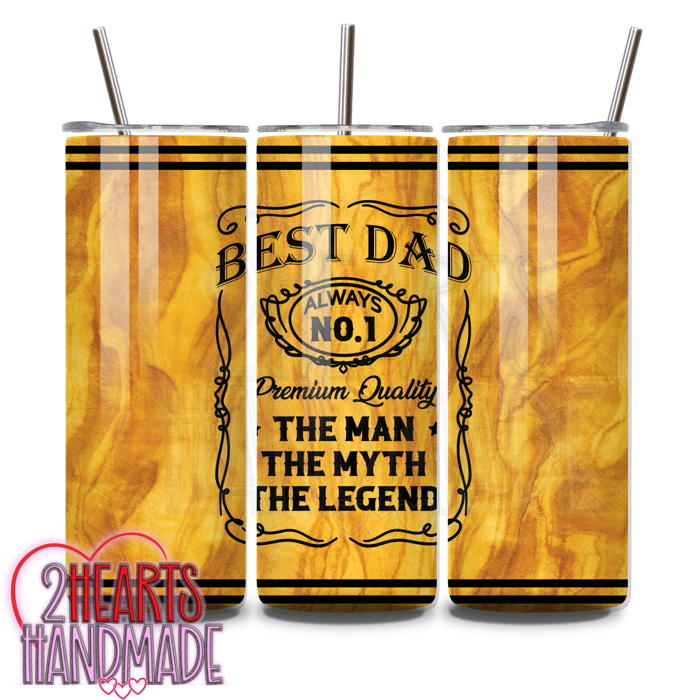 Best Dad - The Man, The Myth, The Legend Tumbler
