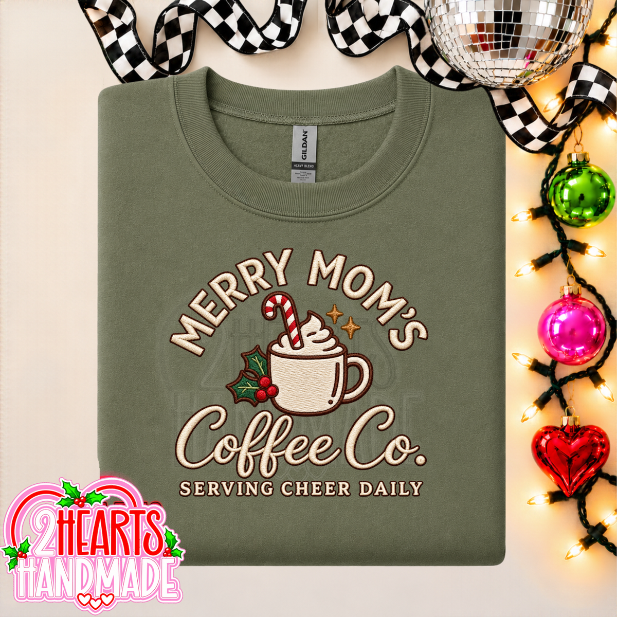 Merry Mom's Coffee Co. (Faux Crochet)