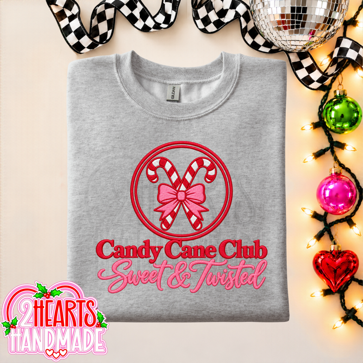 Candy Cane Club (Faux Crochet)