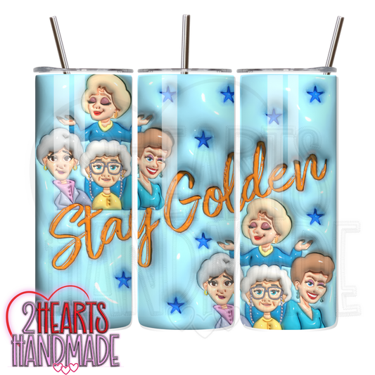 Stay Golden Tumbler