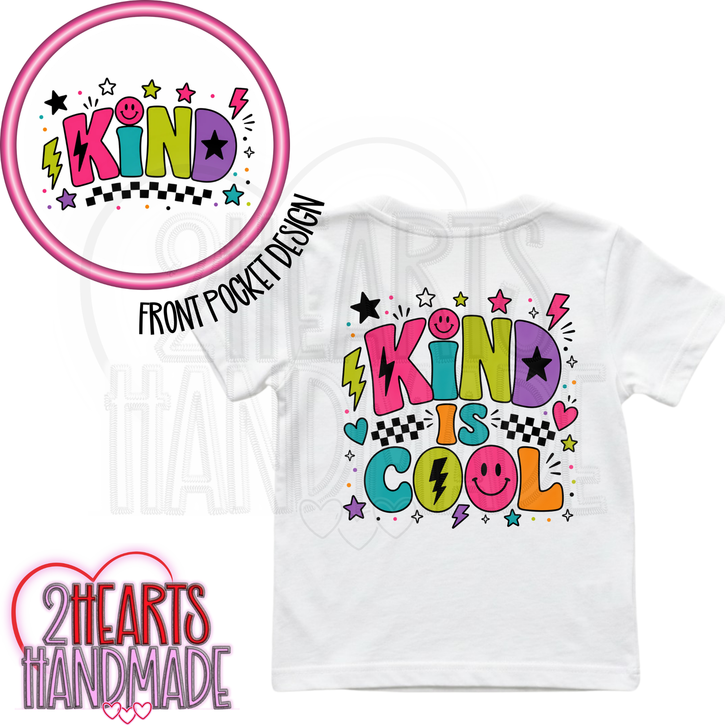 Kind Is Cool (Bold Pastel Colors)