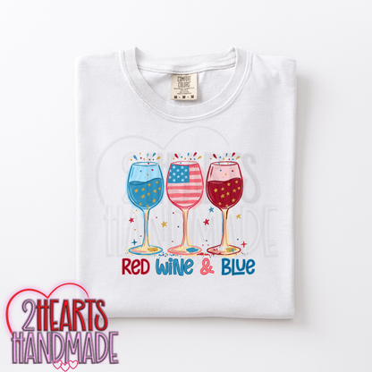 Red, Wine & Blue