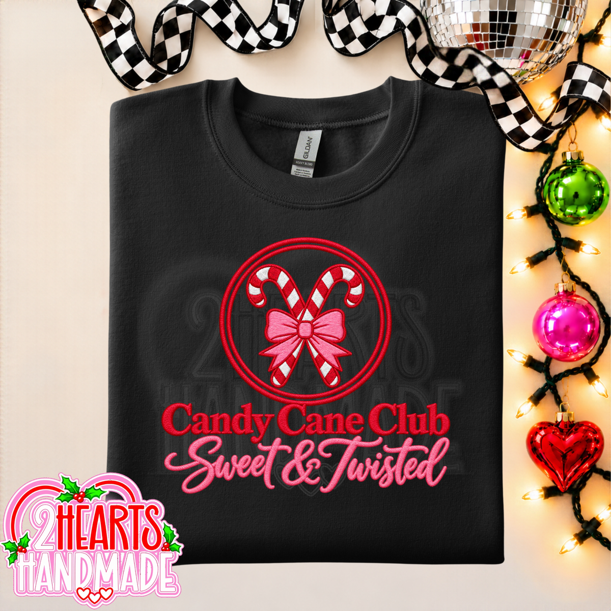Candy Cane Club (Faux Crochet)