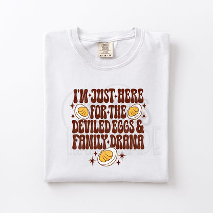 I'm Just Here For the Deviled Eggs...and Family Drama (Copy)