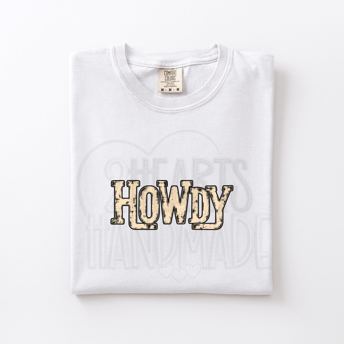 Howdy (White Distressed)